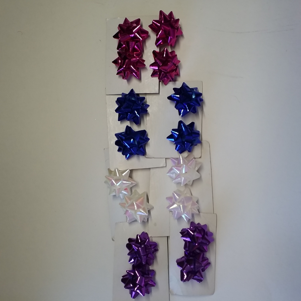 3/$25 Lot of (8) Bow EARRINGS